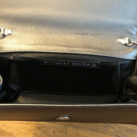 Vitulli Moda Woven Clutch Purse Italian - Picture 5 of 6